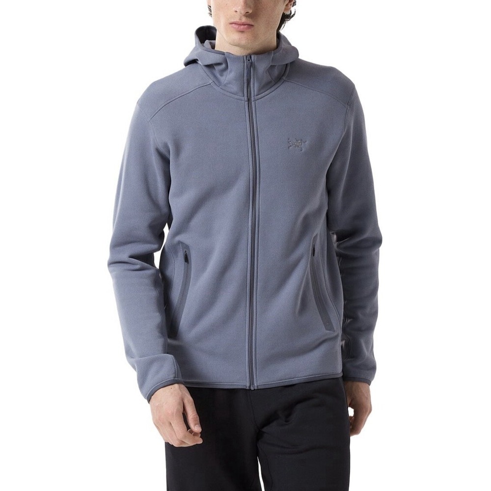 Arc'teryx Kyanite Hoody Men XL Stratus Gray Fleece FullZip Jacket Gorpcore Outer